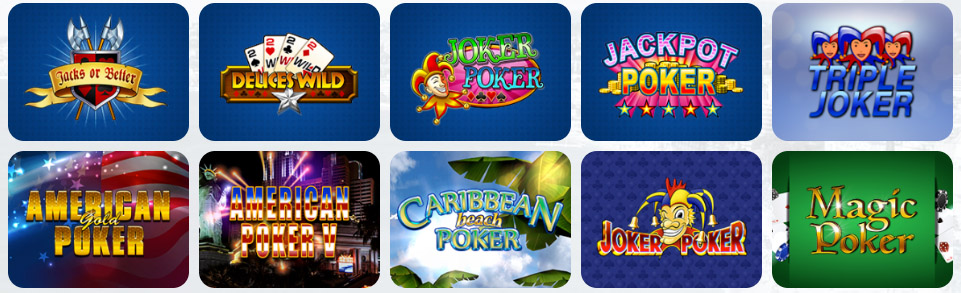 Video Poker SUPACASI CASINO